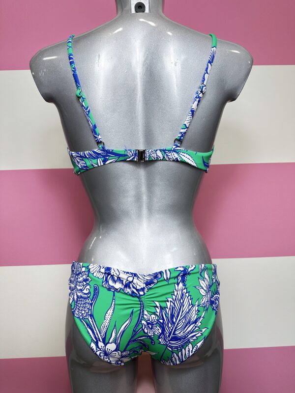 Bikini bralette Blu/Verde - immagine 2